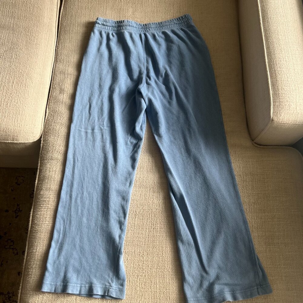 J Crew Lounge Set Quarter Zip and Sweatpants Blue Small - Picture 7 of 8